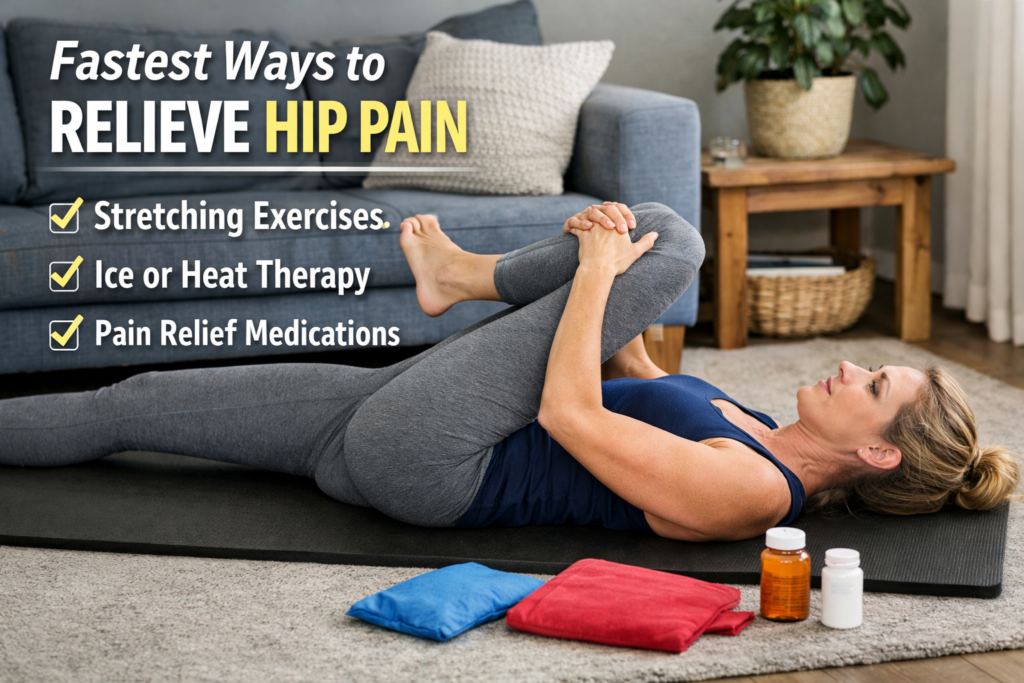 What Is the Fastest Way to Relieve Hip Pain? | Expert Guide by Dr ...