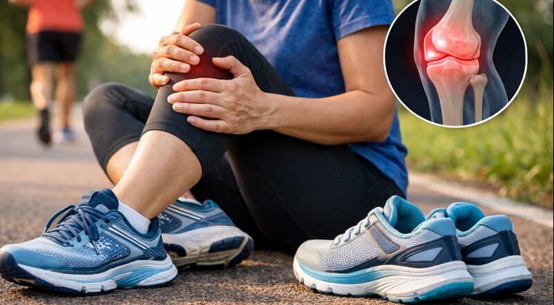 Search for cushioned running shoes for knee pain with expert guidance from Dr. Rahul Bade.