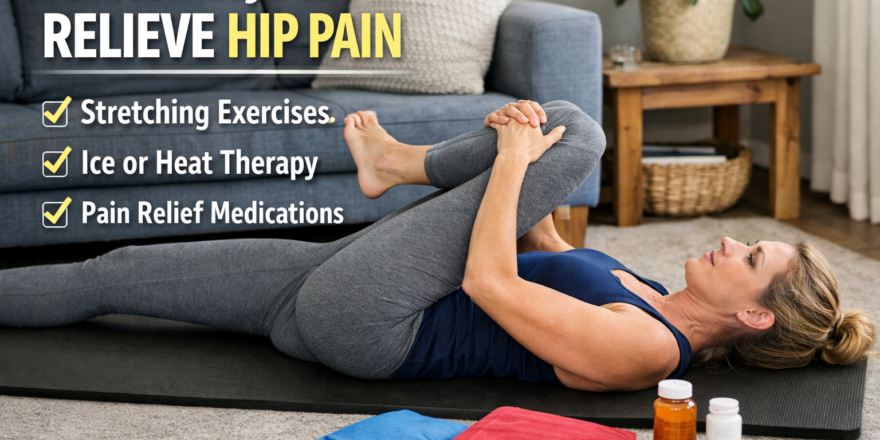 Find effective ways to relieve hip pain with orthopedic treatment and exercises guided by Dr. Rahul Bade.